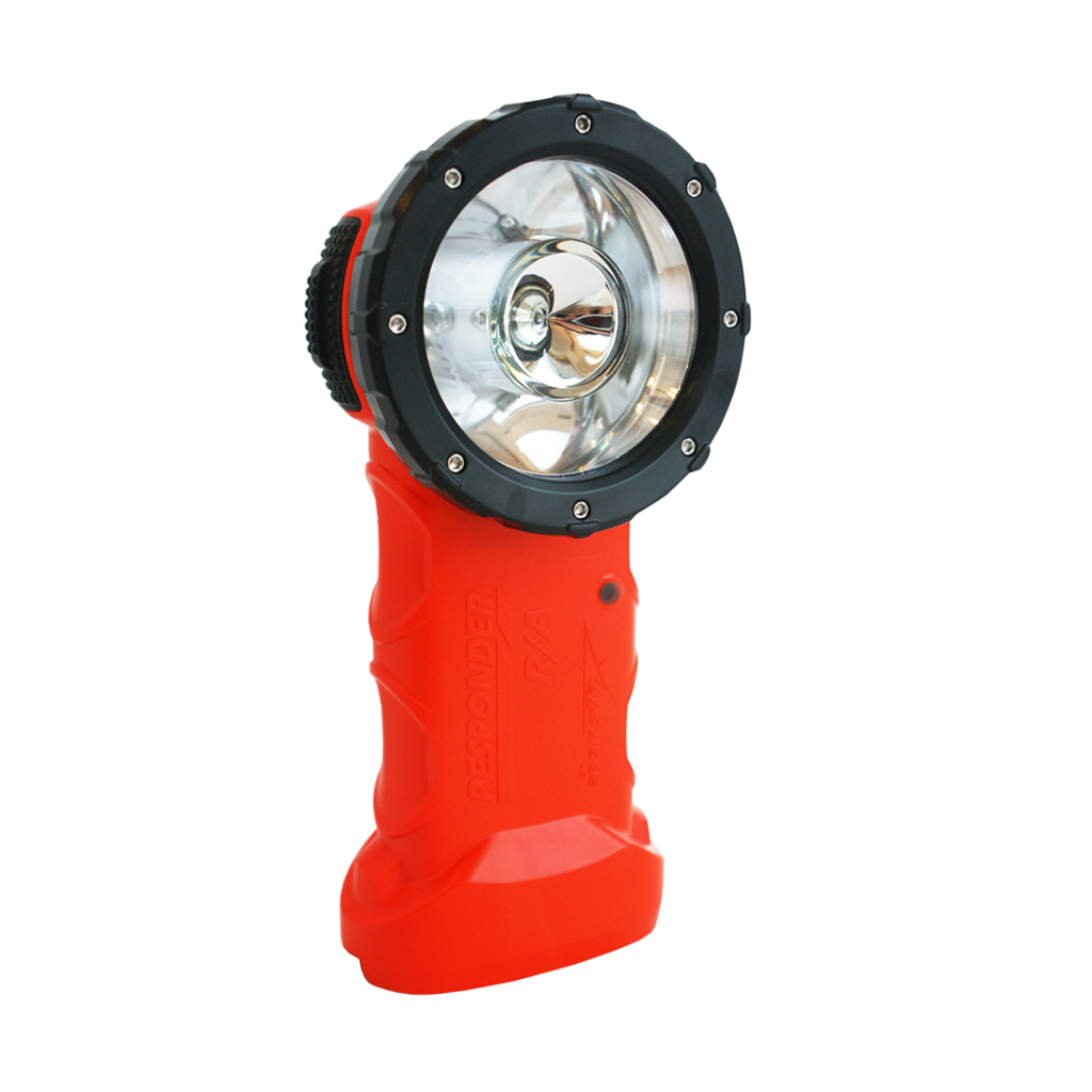 Brightstar Right Angle LED Rechargeable Torch The Cable Tooling Company