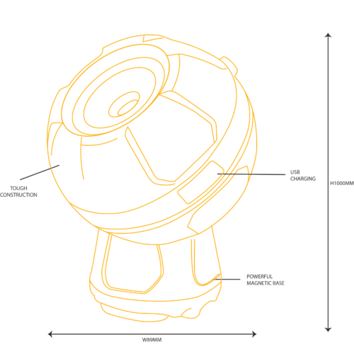 JCB Globe Light Diagram