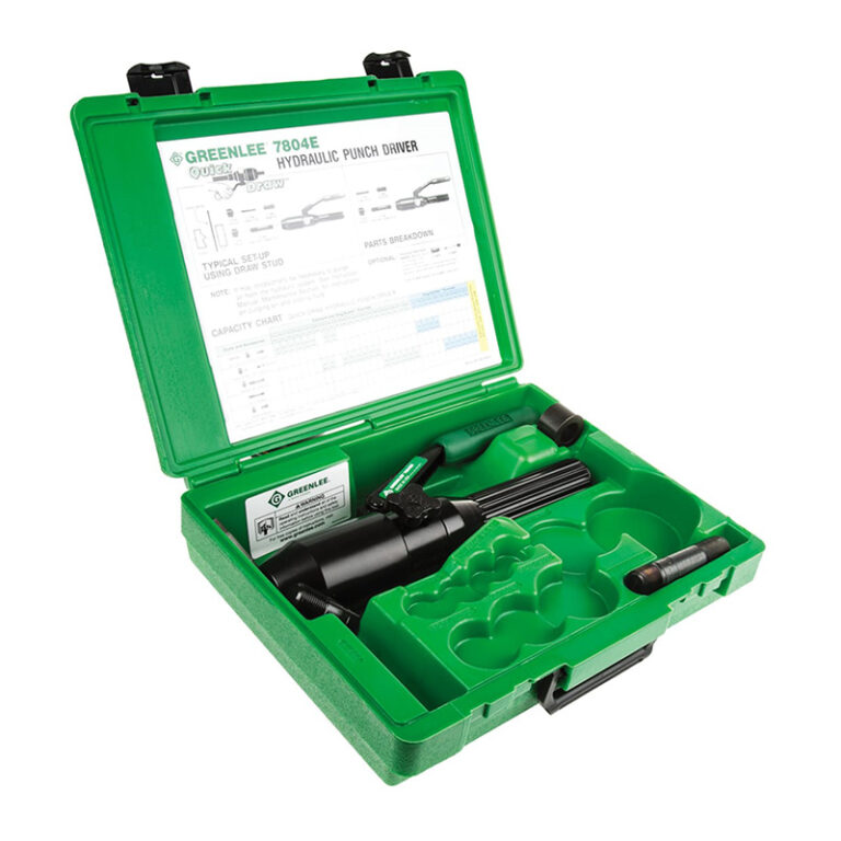 Greenlee 50342916 Hand Hydraulic Punch Driver Quick Draw 7804E The