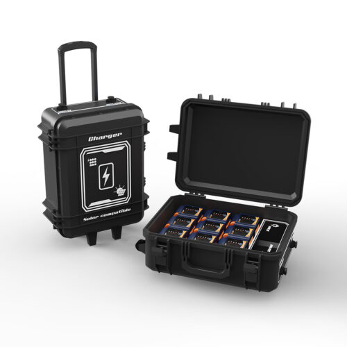 Power2Go 9 Bay Battery Charging Case