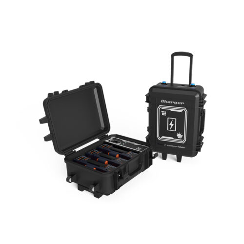 Power2Go 3 Bay Battery Charging Case