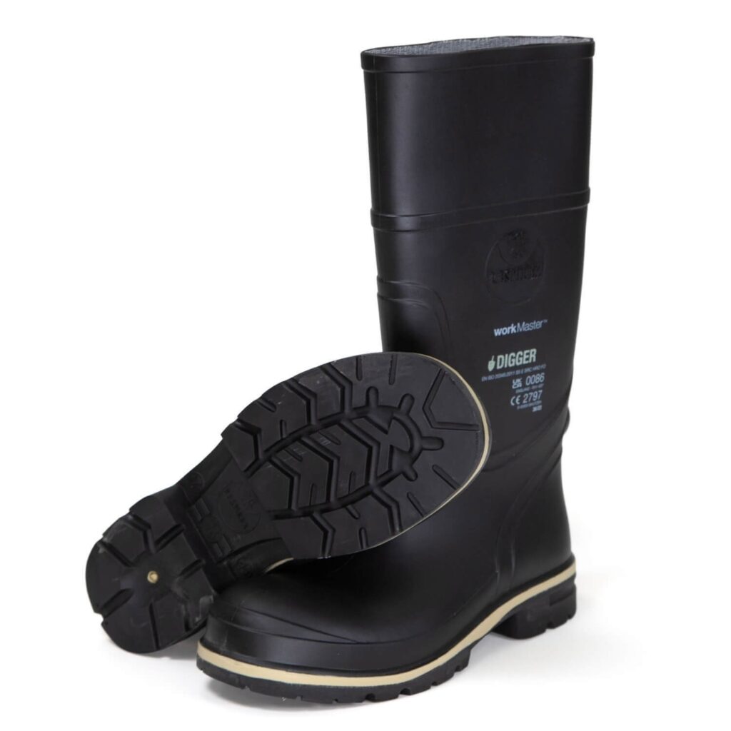 Safety One Workmaster Respirex Workmaster Digger S5 Safety Wellington Boot (RES-B01527) - The ...
